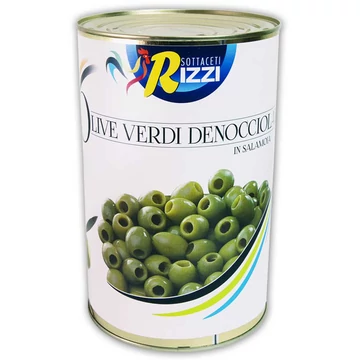 Sottaceti Rizzi Zöld olivabogyó magozott 4,15 kg